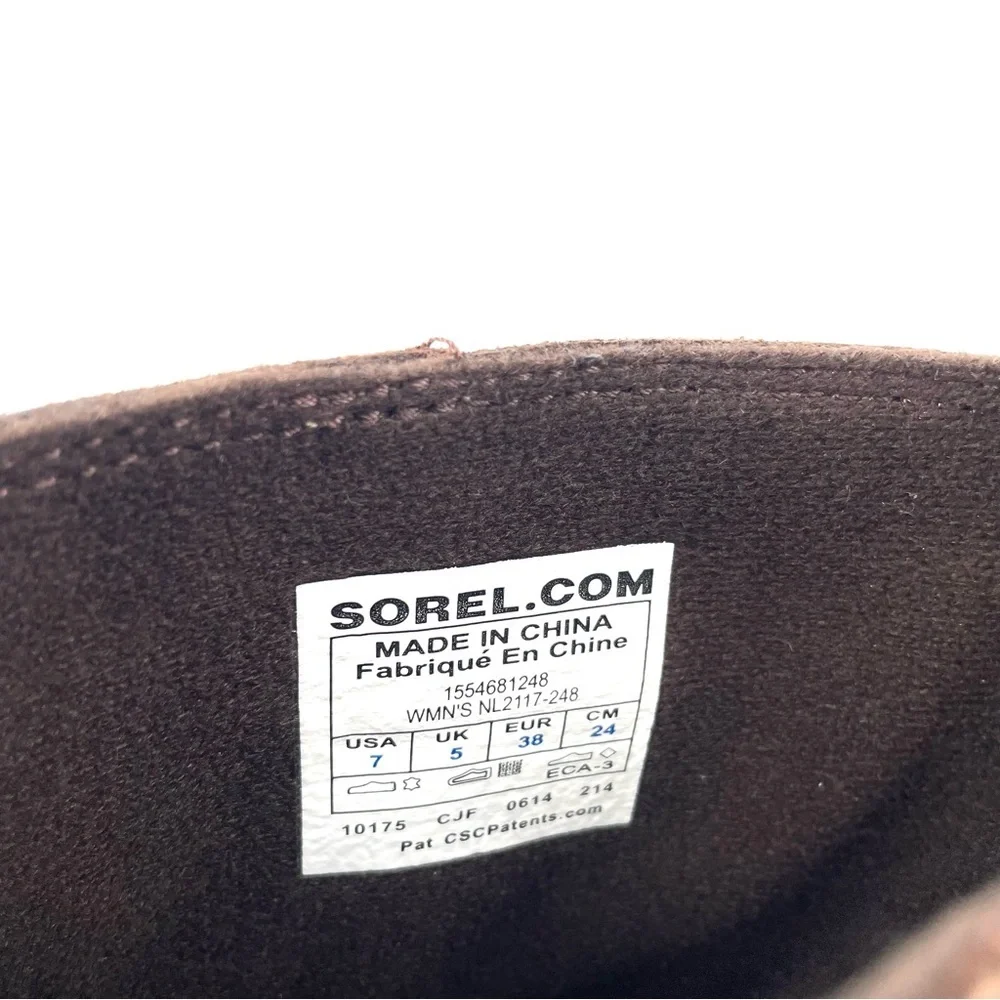 SOREL Toronto Brown Suede Mid Calf Waterproof Winter Casual Wedge Boot